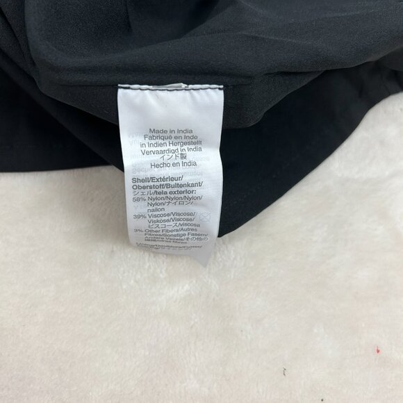 NWT J Crew Black Lace Top Size 00 Short Sleeve Eyelet Lace Blouse - Picture 11 of 12